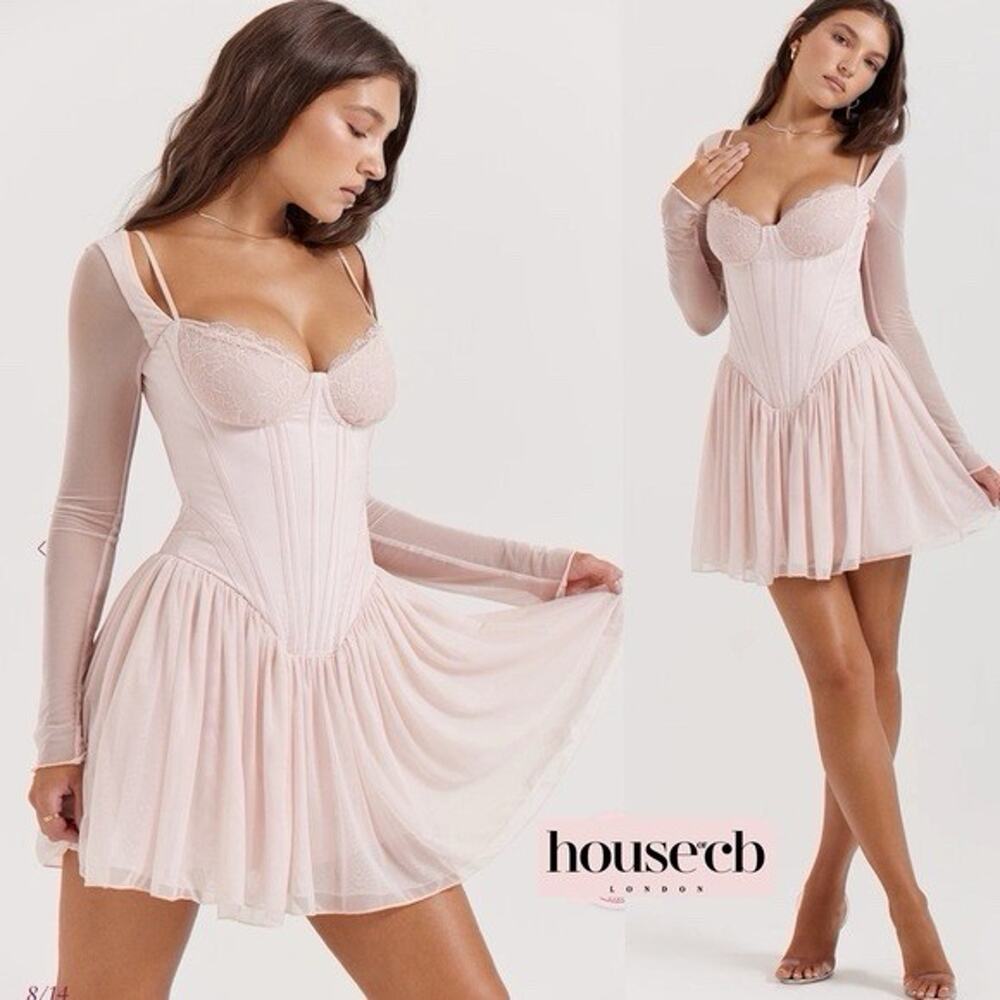 House of CB Pink Mini Dress